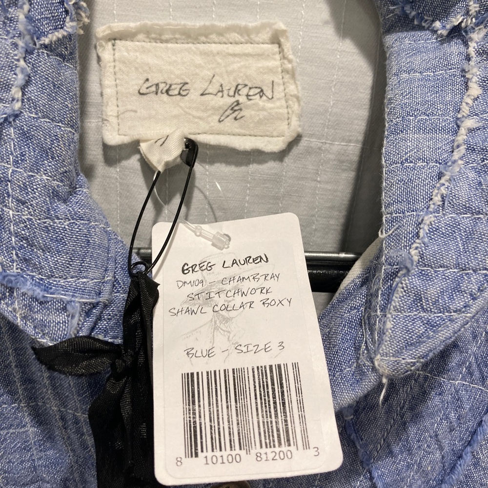 Greg Lauren denim Jacket - Picture 7 of 10